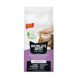 Produktbild von World's Best Cat Litter Multiple Lavendel Katzenstreu - 12,7 kg