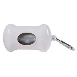 Produktbild von Wouapy Kotbeutelspender Weiß - 1 Stk.