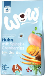 Produktbild von WOW Adult Minis Huhn mit Roten Rüben Hundetrockenfutter - 2 x 1 kg