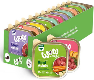 Produktbild von WOW Adult Multipack Nassfutter für Hunde - 11 x 150 g