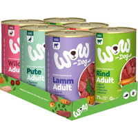 Produktbild von WOW Adult Nassfutter Mixpaket 6 Sorten - 6 x 400 g