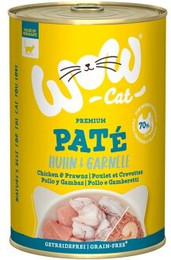 Produktbild von WOW Cat Adult Huhn & Garnele - 6 x 400 g