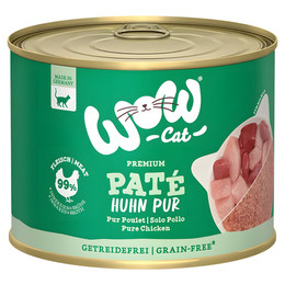 Produktbild von WOW CAT Adult Huhn Pur - 6 x 200 g