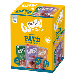 Produktbild von WOW CAT Adult Paté Multipack - 6 x 125 g