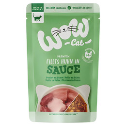 Produktbild von WOW CAT Huhn in Sauce - 8 x 85 g