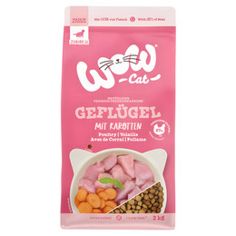 Produktbild von Wow Cat Junior Trockenfutter mit Geflügel - 2 kg