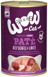 Produktbild von WOW Cat Senior Ente & Geflügel - 6 x 400 g