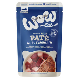 Produktbild von WOW CAT Senior Wild & Kaninchen - 12 x 125 g