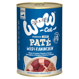 Produktbild von WOW CAT Senior Wild & Kaninchen - 6 x 400 g