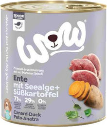 WOW! Hundefutter Senior - Dose - Ente - 6 x 800 g – Bild 1 von 2