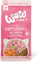 Produktbild von WOW Junior 4 x 2kg Geflügel Katzentrockenfutter-Sparpaket