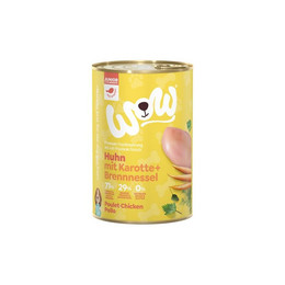 Produktbild von WOW Junior Nassfutter Huhn für Welpen - 6 x 400 g