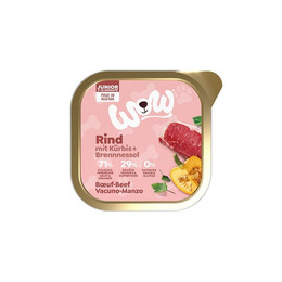Produktbild von WOW Junior Nassfutter mit Rind und Kürbis - 11 x 150 g