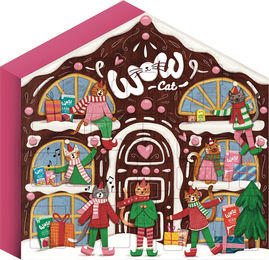 Produktbild von WOW Katzen-Adventskalender - 228 g