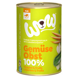 Produktbild von WOW Pur 100% Gemüse & Obst - 6 x 400 g