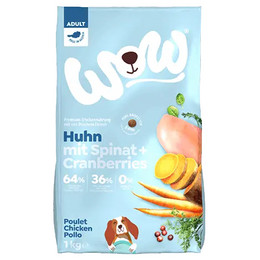 Produktbild von WOW TROCKENFUTTER ADULT HUHN MIT SPINAT