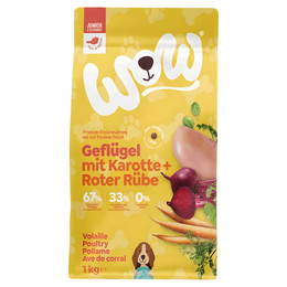Produktbild von WOW Trockenfutter Minis Junior Geflügel - 6 x 1 kg