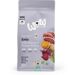 Produktbild von WOW Trockenfutter Senior mit Ente - 12 kg