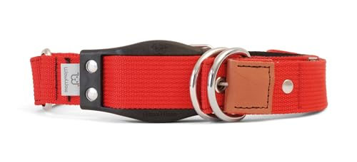 Produktbild von WowWow Hundehalsband mit integrierter Leine Rot 46-66 cm - 1 Stk.