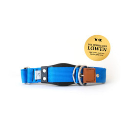 Produktbild von WowWow Hundehalsband mit integrierter Leine Türkis 46-66cm