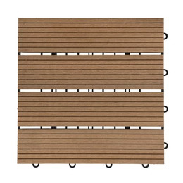 Produktbild von WPC Holzfliesen BAVARO Teak 6 m²