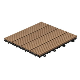 Produktbild von WPC Holzfliesen BAVARO TEAK