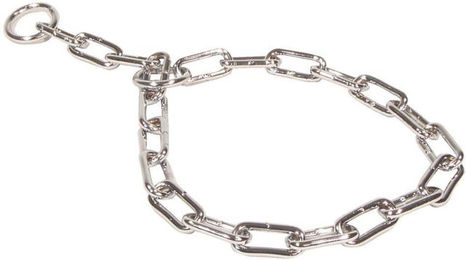 Produktbild von Würgehalsband aus Metall mit starker Maschenweite für Schäferhunde Zolux