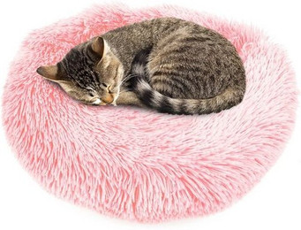 Produktbild von wuuhoo® Hundebett Fluffy 40cm Donut rund für kleine und mittelgroße Hunde