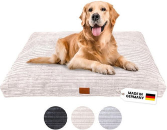 Wahre Tierliebe Hundebett Cozy orthopädisch waschbar und wasserabweisend für erwachsene Hunde – Bild 1 von 5