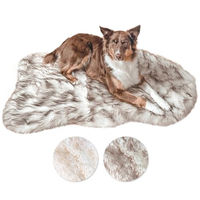 Produktbild von Wahre Tierliebe Hundebett Relax mit Memory Foam Matratze vegan und gelenkschonend in Braun oder Grau