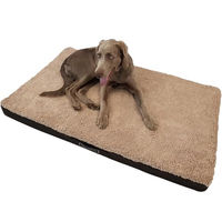 Produktbild von Waidmeister Benji Orthopädisches Hundebett mit Memory Foam für Riesenrassen und Senioren Beige XXL 120cm