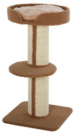 Waimea Katzenkratzbaum mit Sisal in Braun 45x45x81 cm – Bild 1 von 3