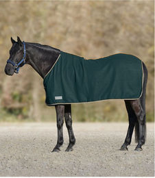 Produktbild von Waldhausen Abschwitzdecke Economic Fleece 145cm Grau Grün - 1 Stk.