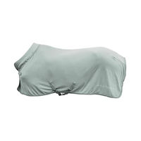 Produktbild von Waldhausen Abschwitzdecke Nepal Fleecedecke für Pferde silberblau 145 cm