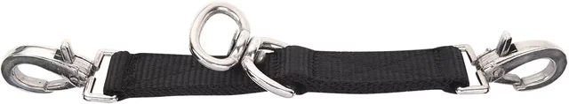 Waldhausen Allianz Mundstück mit Karabinerhaken aus Nylon in Schwarz – Bild 1 von 1