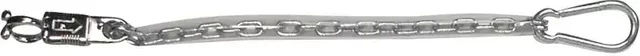 Waldhausen Anbindekette für Pferde mit Überzug 55 cm Silber - 55 cm – Bild 1 von 7