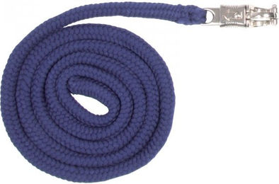 Waldhausen Anbindestrick Economic mit Panikhaken für Pferde Dunkelblau 2 m - 2 m – Bild 1 von 4