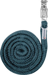 Waldhausen Anbindestrick Economic Panikhaken aus geflochtenem Material Petrol – Bild 1 von 1
