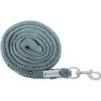 Produktbild von Waldhausen Anbindestrick Plus mit Karabiner Alpenblau aus geflochtenem Material