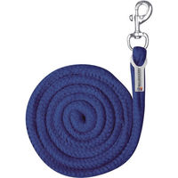 Produktbild von Waldhausen Anbindestrick Plus mit Karabiner aus geflochtenem Material Saphirblau 2 m