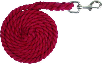 Waldhausen Anbindestrick und Führstrick aus Baumwolle für Pferde in Blau oder Rot – Bild 1 von 3