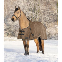 Produktbild von Waldhausen ARCTIC Outdoordecke für Pferde in Beige und Schwarz Größe S - 50 g