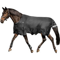Produktbild von Waldhausen Arctic Outdoordecke Weidedecke aus Polyester in Cappuccino/Schwarz 155 cm