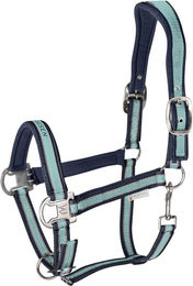 Waldhausen Athletic Nylonhalfter für Pferde Warmblut Mint Blau Grau – Bild 1 von 1