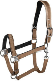 Waldhausen Athletic Nylonhalfter für Ponys in Cappuccino – Bild 1 von 1