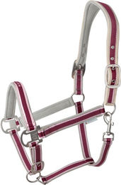 Waldhausen Athletic Nylonhalfter für Ponys in Rot/Beere – Bild 1 von 1