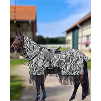 Produktbild von Waldhausen Ausreitdecke Fliegendecke Zebra Bunt