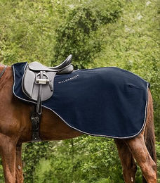Produktbild von Waldhausen Ausreitdecke Modern Fleece für Vollblut in Rosa und Blau