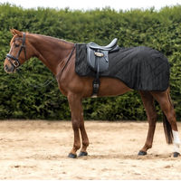 Produktbild von Waldhausen Ausreitdecke Nierendecke Schwarz für Warmblut aus Polyester