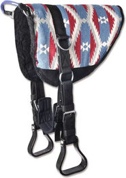 Waldhausen Bare-Back-Pad Reitkissen für Pferde Warmblut Blau – Bild 1 von 3